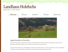 Tablet Screenshot of landhausholzfuchs.de